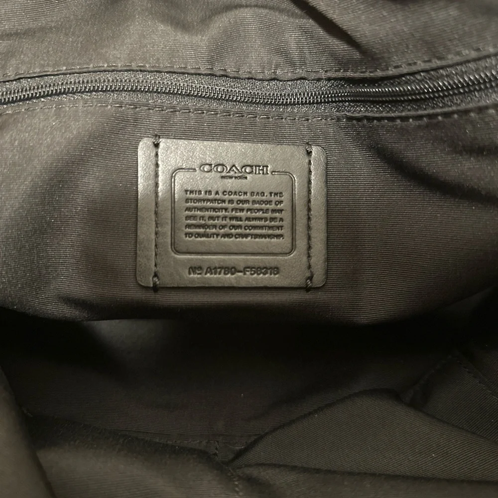 Coach Signature Brown Ava Tote Bag - Picture 10 of 16